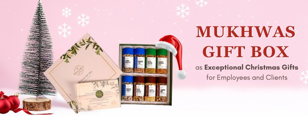 Mukhwas Gift Box as Exceptional Christmas Gifts for Employees and Clients